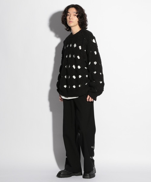 「HARE」 スラックス SMALL ブラック メンズの画像