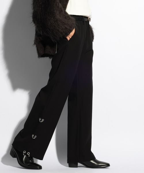 「HARE」 スラックス SMALL ブラック メンズの画像