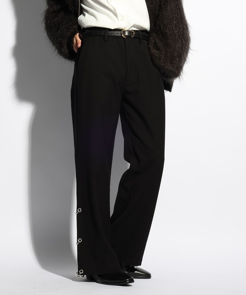 「HARE」 スラックス SMALL ブラック メンズの画像