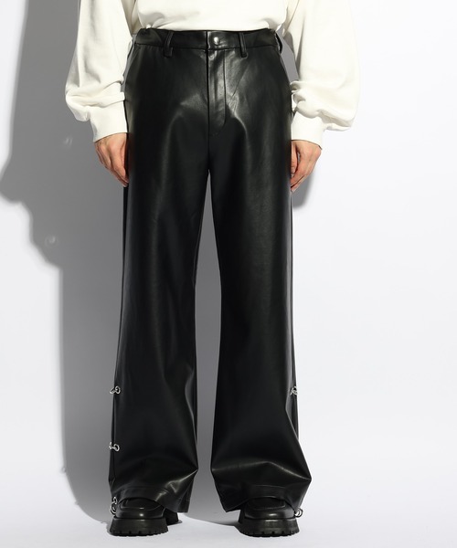 「HARE」 スラックス SMALL ブラック メンズの画像