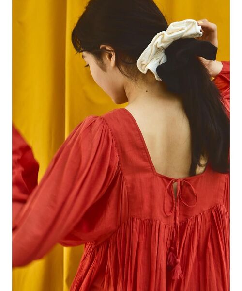 【22日までセール中】ジェーンマープル 白雪姫ワンピース FIKA.（フィーカ） ワンピース 2way hem frill cotton onepiece