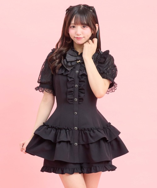 Secrethoneyセットアップ Secret Honey（シークレットハニー） セットアップ 裾ティアード