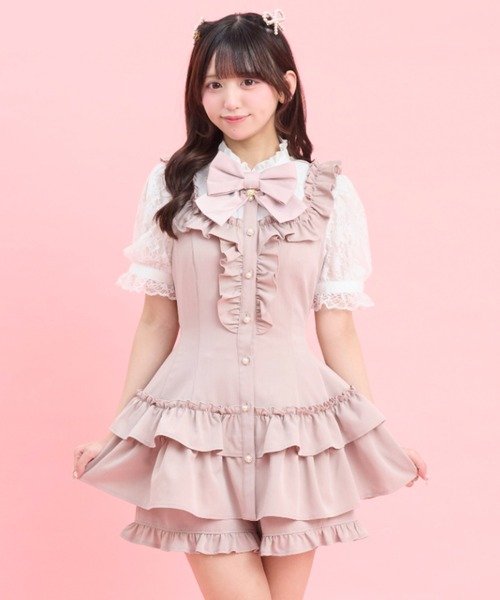 Secret Honey（シークレットハニー） セットアップ 裾ティアード