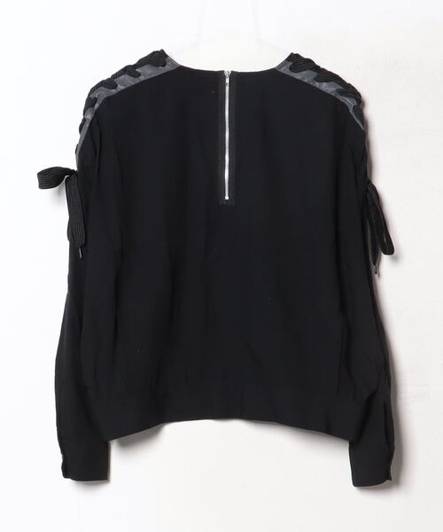 「mintdesigns」 長袖カットソー 2 ブラック レディース_画像2