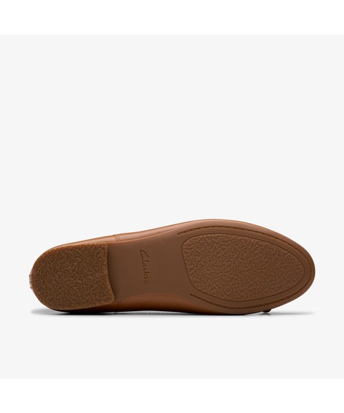 「Clarks」 フラットパンプス UK5.5 ブラウン レディース_画像4