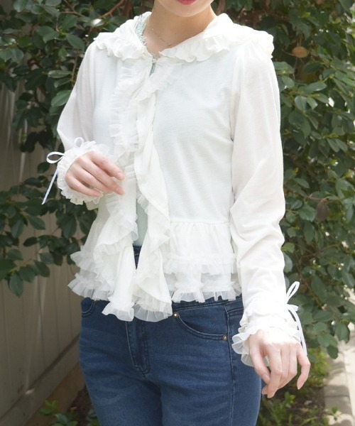axes femme（アクシーズ ファム） uvカット カーディガン UVカット