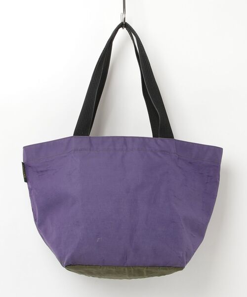 美品 Herve Chapelier トートバッグ レザー グレー パープル Herve Chapelier（エルベシャプリエ） トートバッグ - パープル