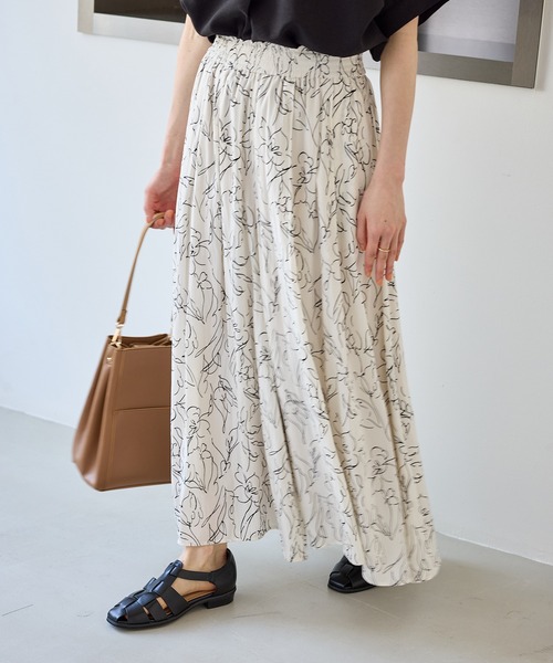 7440 37 1 プリーツ9部丈カーブランタンパンツ ワイドパンツ ROPE' PICNIC（ロペ ピクニック） ワイドパンツ パンツ 着丈が選べる