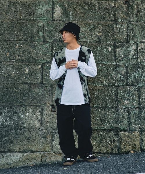 「HUF」 ペインターパンツ 28inch ベージュ系余分の物 メンズ