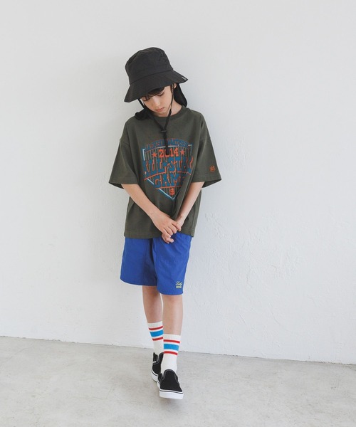 帽子 ハット 「取り外し可能な顎紐＆日よけ付き♪」サンシェード2WAYハット(KIDS) キッズ 子供 男の子 女の子 | BAYFLOW | 03