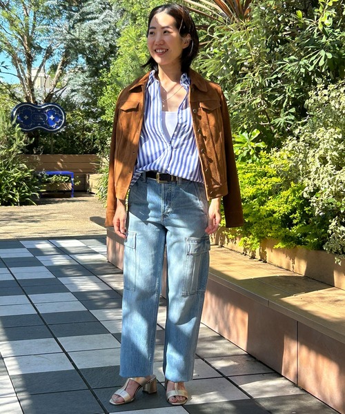 「BANANA REPUBLIC」 ベルト S ブラウン レディース_画像2