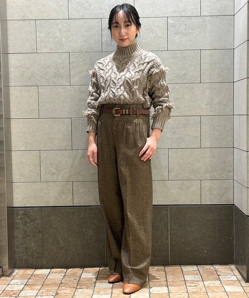 「BANANA REPUBLIC」 ベルト S ブラウン レディース_画像3
