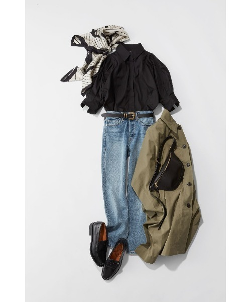 「BANANA REPUBLIC」 ベルト S ブラウン レディース_画像4