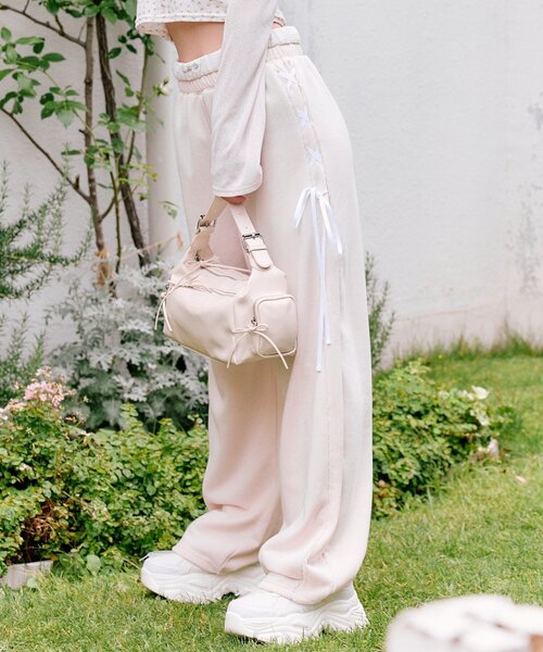 「OLIVE des OLIVE」 スウェットパンツ FREE ネイビー レディース_画像7