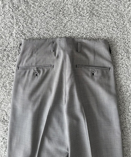 KAIKO（カイコー） スラックス KAIKO Wool wide slacks メンズ