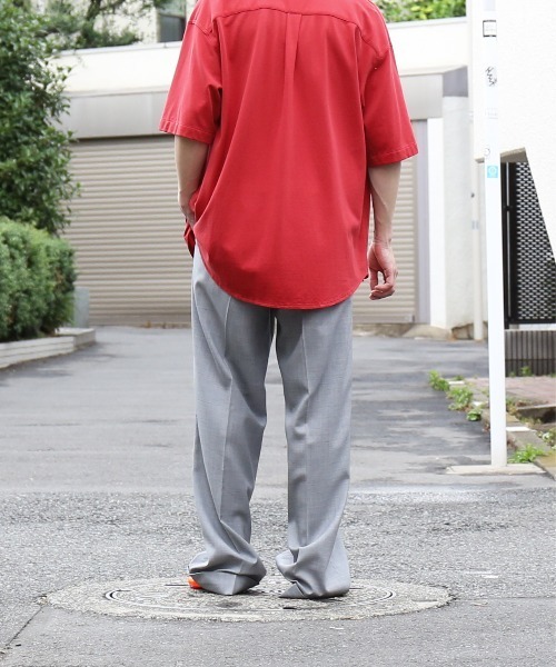 KAIKO（カイコー） スラックス KAIKO Wool wide slacks メンズ