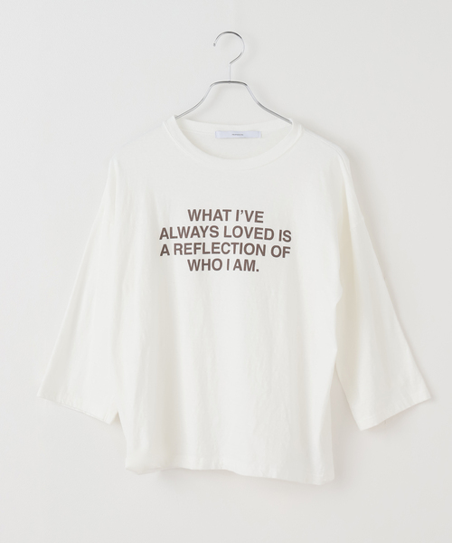 FRAMeWORK（フレームワーク） tシャツ 「追加」クロップドスリーブ