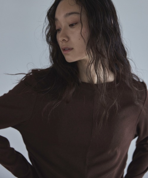 「feepur」 長袖カットソー MEDIUM オフホワイト レディース_画像8