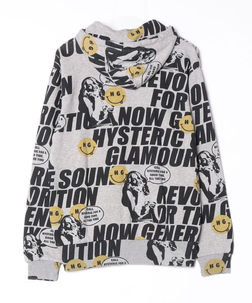 HYSTERIC GLAMOUR ジップアップパーカー M HYSTERIC GLAMOUR（ヒステリックグラマー） ジップアップパーカー M