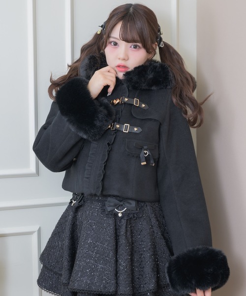 ROJITA（ロジータ） コート アウター ダブルバックルショートコート