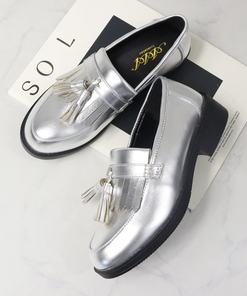 AAA+（サンエープラス） ローファー AAA / マニッシュ タッセル