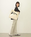 トートバッグ PIPING SQUARE TO...の詳細画像5
