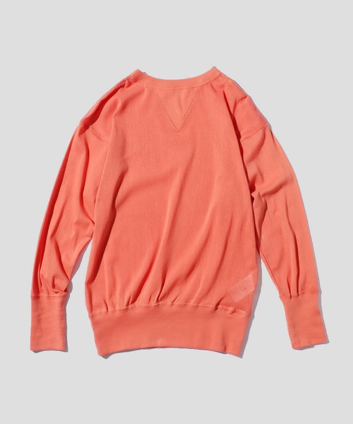 tシャツ YOUNG ＆ OLSEN/ヤングアンドオルセン TULLE MESH V T-SH ロングスリーブカットソー チュールメッシュ スウェット YOUNG&OLSEN The DRYGOODS STORE tシャツ YOUNG ＆ OLSEN/ヤング
