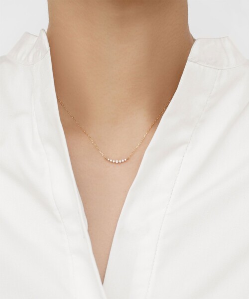 TOCCA（トッカ） ネックレス 「WEB限定」FRILL DIAMOND NECKLACE K10