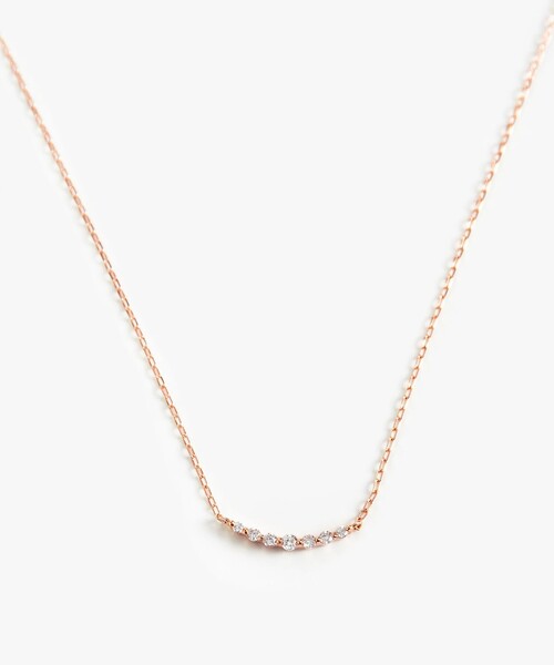 TOCCA（トッカ） ネックレス 「WEB限定」FRILL DIAMOND NECKLACE K10