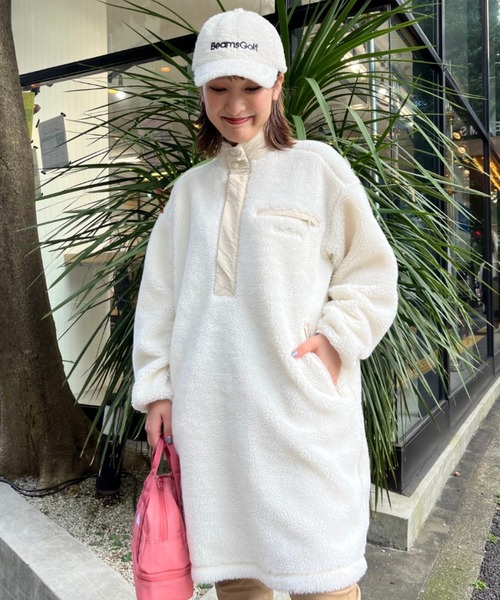 ワンピース <WOMEN>WILD THINGS × BEAMS GOLF / 別注 ボア