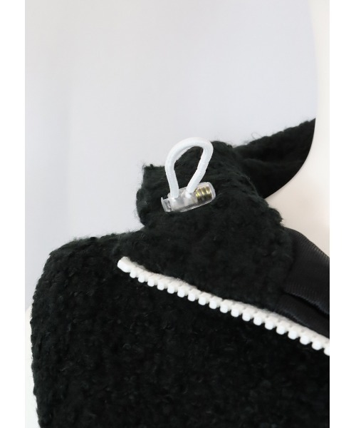 ARCHIVIO アルチビオ　モノクロ　ボア ベスト　ジャケット　レディース archivio（アルチビオ） ベスト ジレ 「LADIES」アルチビオゴルフ