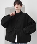 ブルゾン アウター ビッグシルエットドロップシ...の詳細画像2