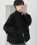 ブルゾン アウター ビッグシルエットドロップシ...の詳細画像3