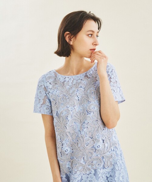 GRACE CONTINENTAL（グレースコンチネンタル） ドレス レースコード