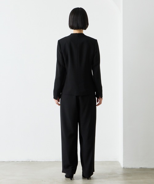 AIMER セットアップ 「喪服・礼服・WEB限定」Vネックノーカラー