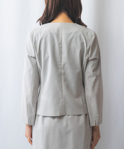 NARACAMICIE（ナラカミーチェ） ジャケット ノーカラージャケット