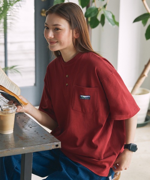 THE CRAFT CREW PRODUCTS ヘンリーネック tシャツ ヘビーウェイト