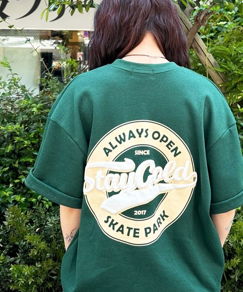 STAY GOLD（ステイゴールド） tシャツ 「STAYGOLD」サークルロゴ T