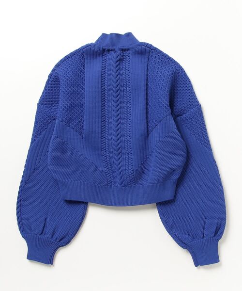 ESSENTIAL（DOUBLE STANDARD CLOTHING） ニット ケーブル柄オーバー 