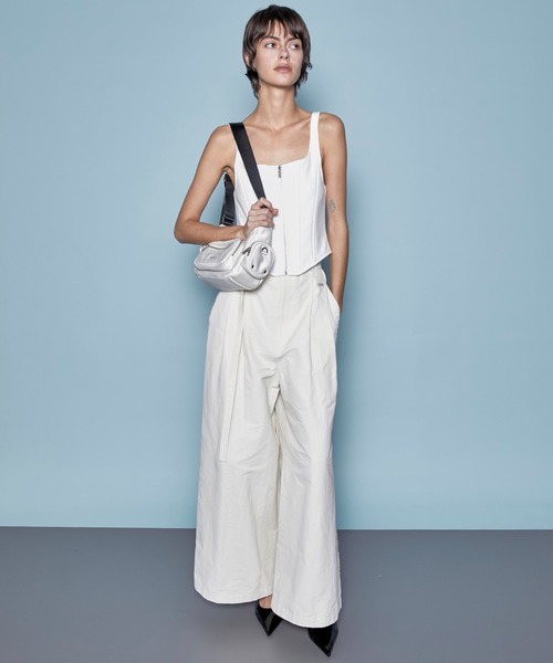 MAISON SPECIAL（メゾンスペシャル） パーカー Multiway Corset Hoodie