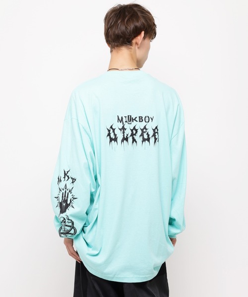MILKBOY tシャツ METAL LOGO Tシャツ レディース メンズ
