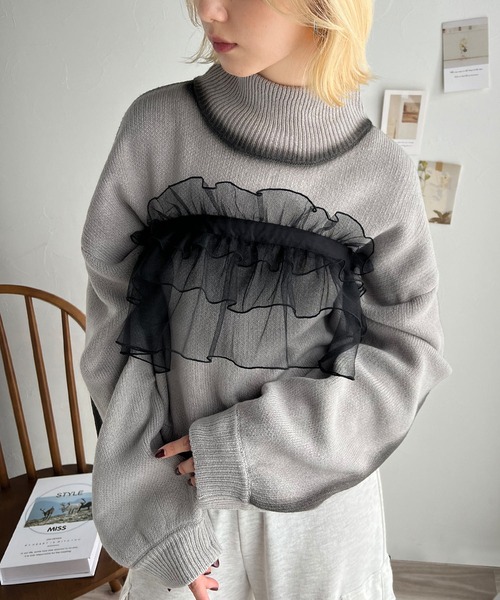 BCBG MAXAZRIA シークウィン　付け襟　ピンク系 BCBG MAXAZRIA シークウィン 付け襟 ピンク系