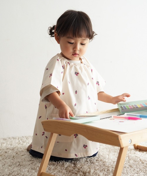 PUPPAPUPO（プッパプーポ） スモック 半袖 キッズ 子供服 男の子