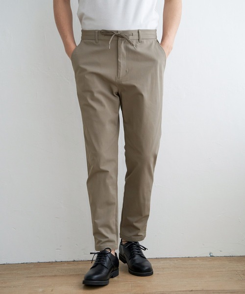 IKKA LOUNGE パンツセットアップ　カーキ　L IKKA LOUNGE パンツセットアップ カーキ L