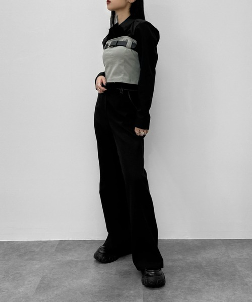 【美品】 Diagram ウールベルトベアtop SLY | FRONT HOOK RIB トップス (ニット ) |SHEL'TTER WEBSTORE