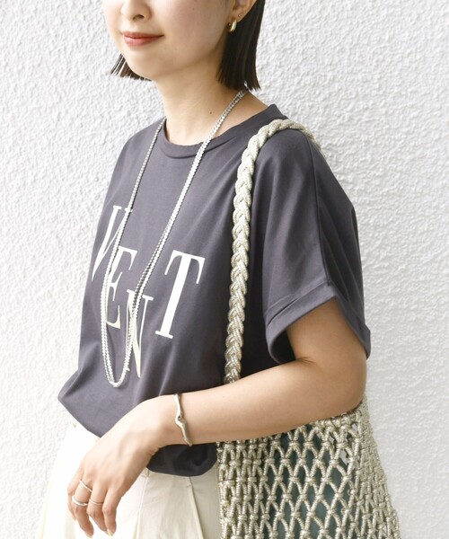 tシャツ ローズペトール 半袖 プリント TEE レディース SHIPS tシャツ ローズペトール 半袖 プリント TEE レディース