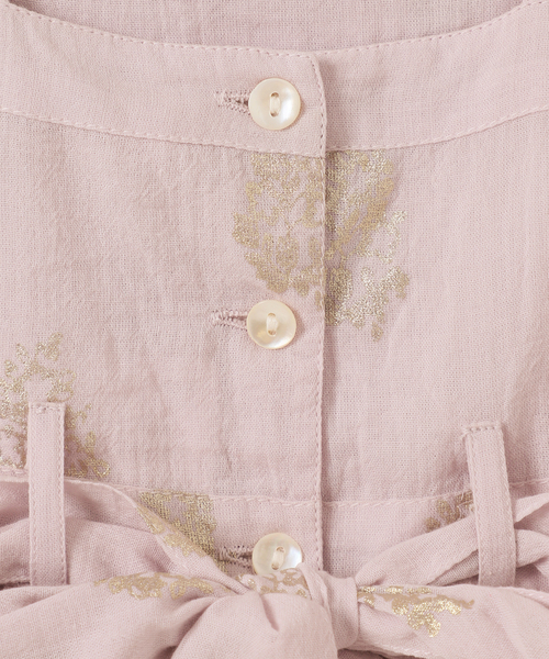 ワンピース ne Quittez pas/ヌキテパ  flower kids dress 010541ZE3-KIDS キッズ 子供服 女の子の画像
