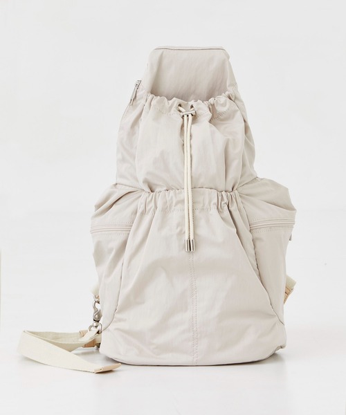 美品✨️現行 PUBLIC TOKYO ワンショルギャザーバッグ A4 6ポケット PUBLIC TOKYO ショルダーバッグ バッグ ワンショルギャザー