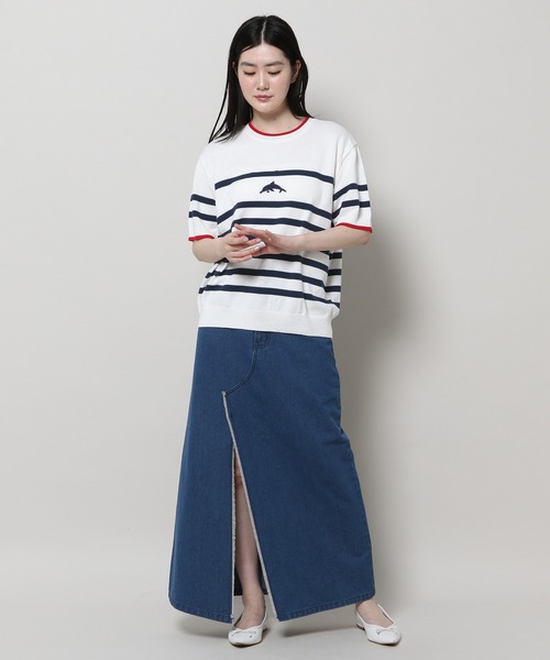 ★韓国の人気★【WAI KEI】★Dolphin Knit Cardiga.n★ Dolphin knit cardigan BLACK - waikei