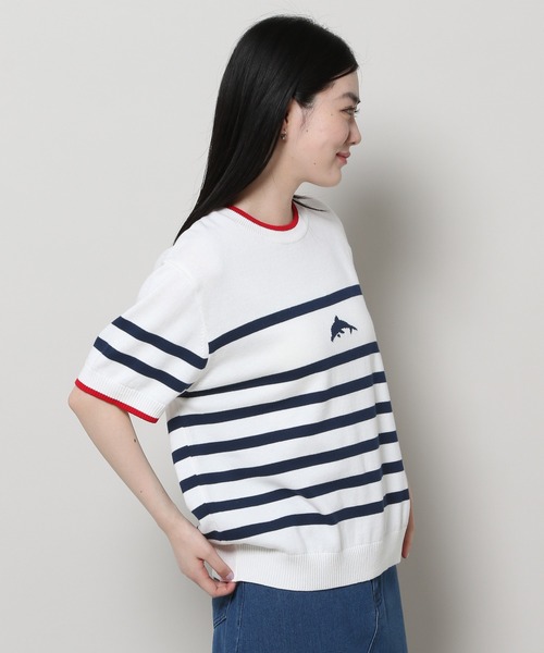WaiKei ニット セーター 「UNISEX」Wai Kei／イルカボーダー